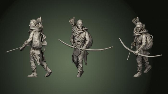 Military figurines (STKW_0609) 3D model for CNC machine